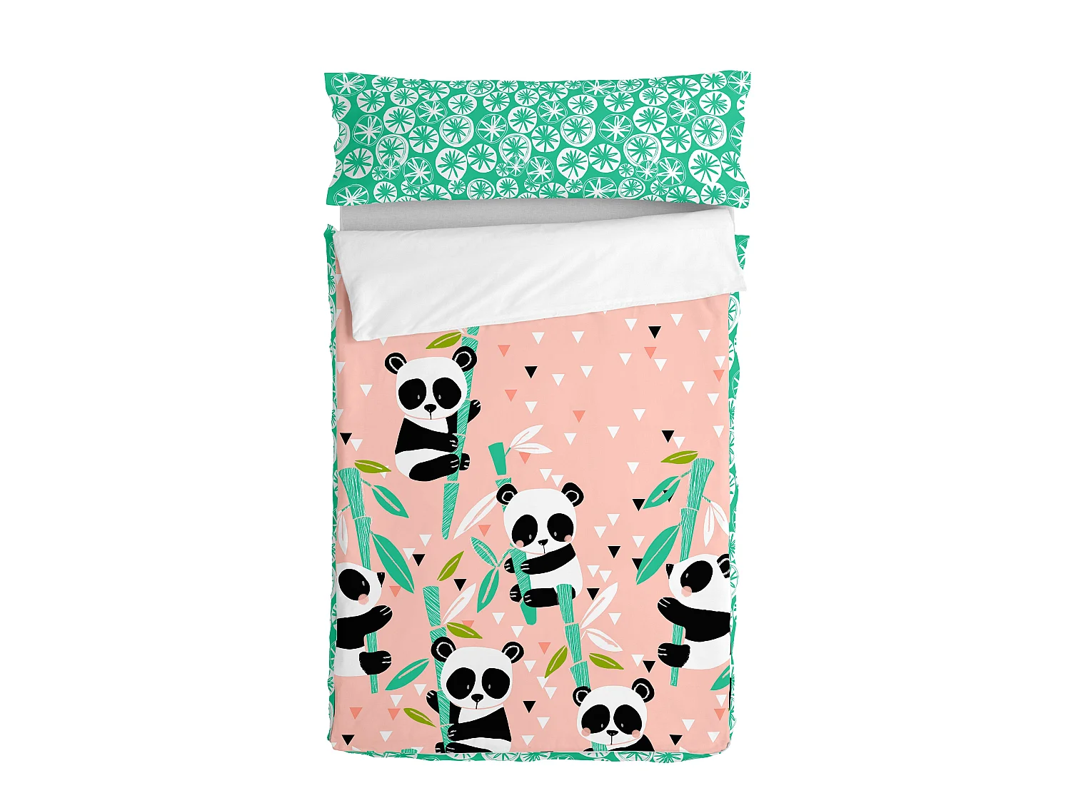 Panda garden Couchage prêt à dormir 105x200 cm (Lit 105) Sans couette