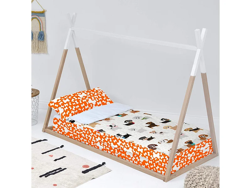 Nordic sack 90x200 cm Mit füllung Dogs