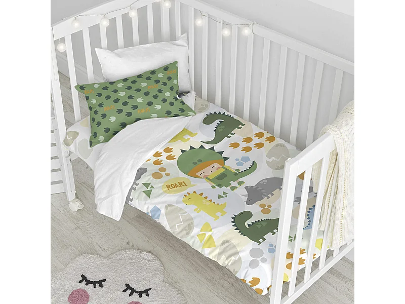 Parure copripiumino Lettino 100x120 cm Happydino