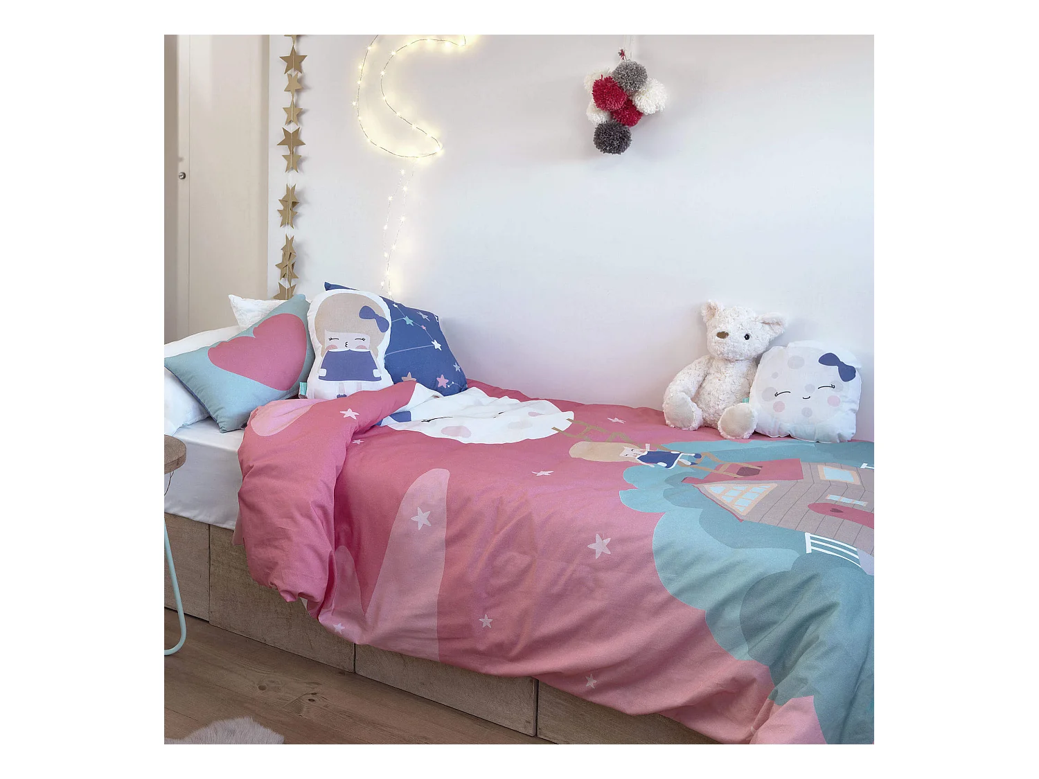 Bettbezug-set 135/140x200 cm Moon dream