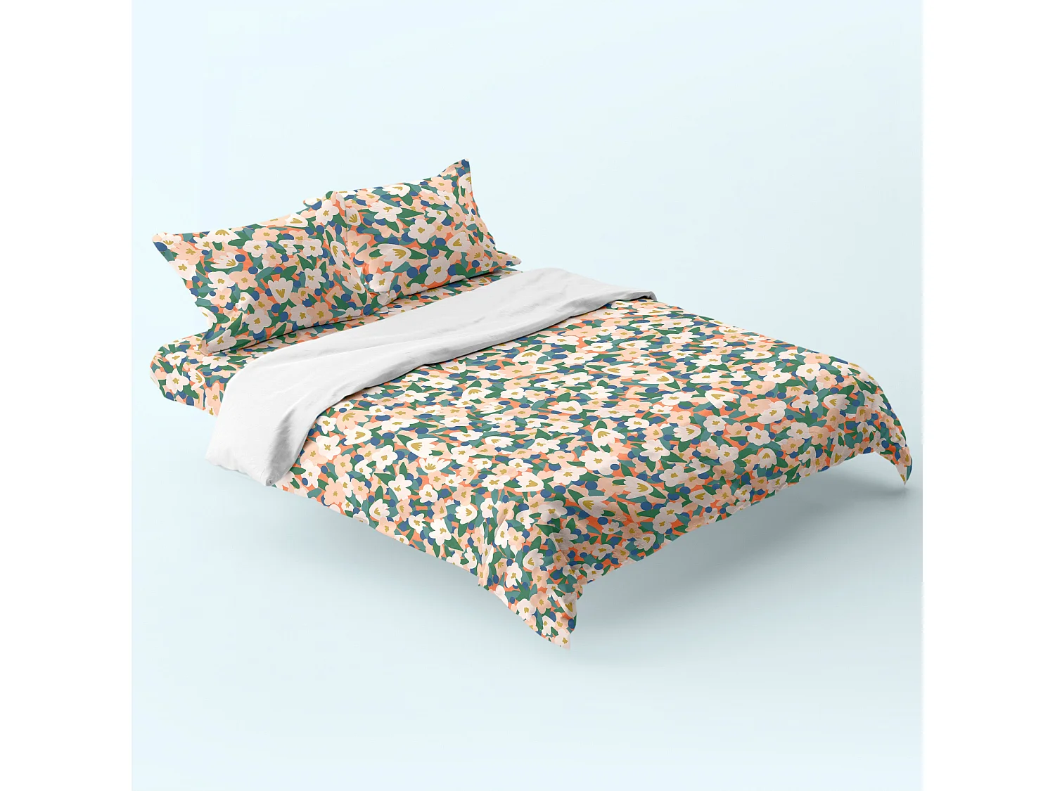 Bettbezug 260x240 cm Flower power