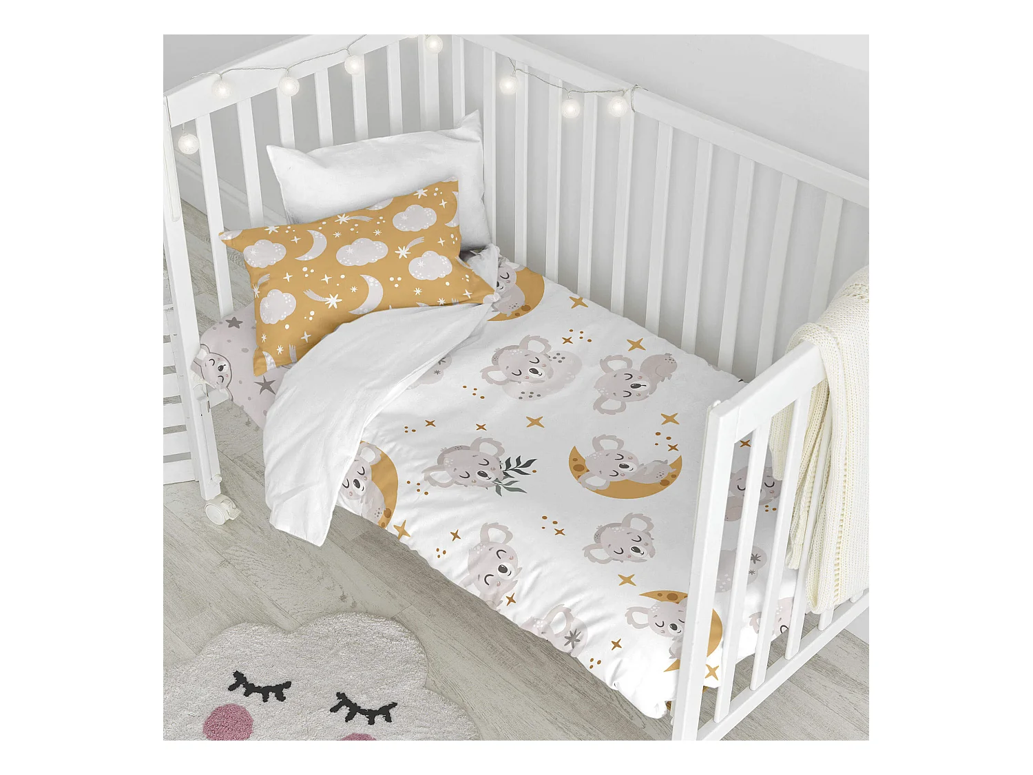 Bettbezug-set Kinderbett 100x120 cm Baby koala