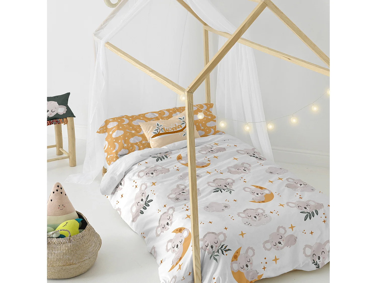 Parure copripiumino 140x200 cm Baby koala