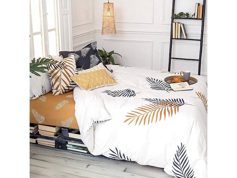 Funda nórdica Cama 105 (180x220 cm) Foliage