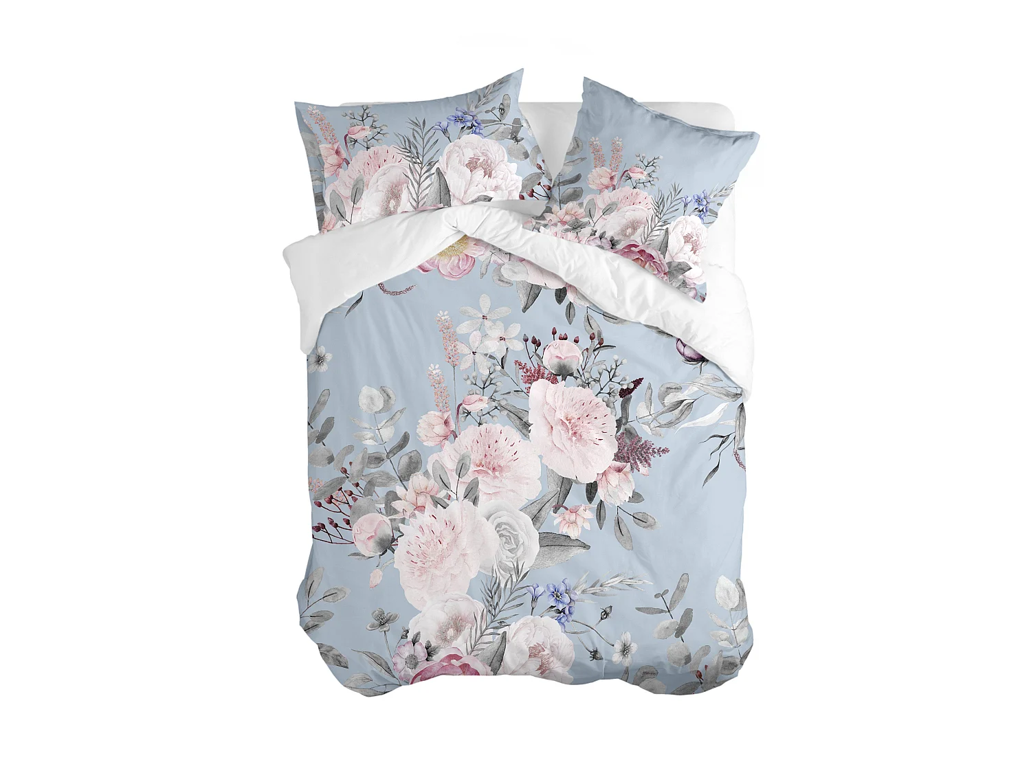 Housse de couette 240x220 cm Soft bouquet