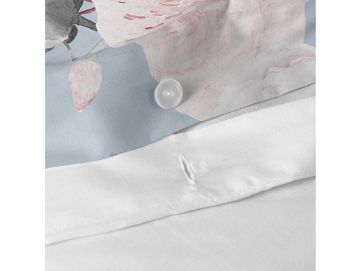 Housse de couette 240x220 cm Soft bouquet