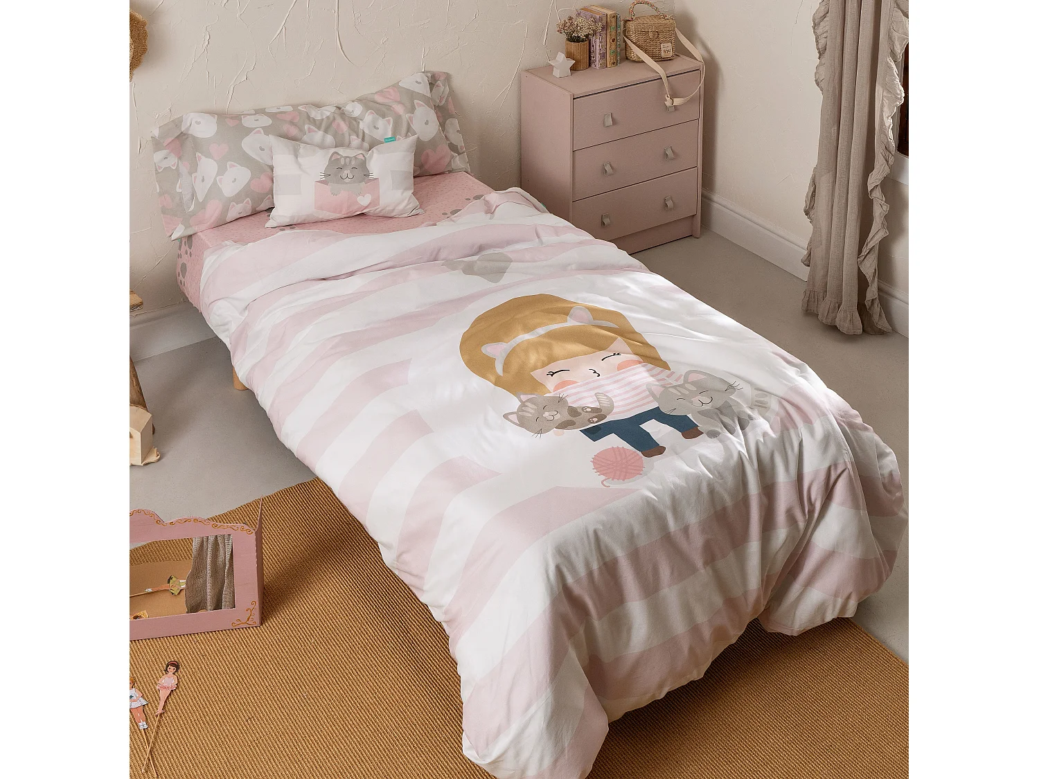 Bettbezug-set 180x220 cm Kitty