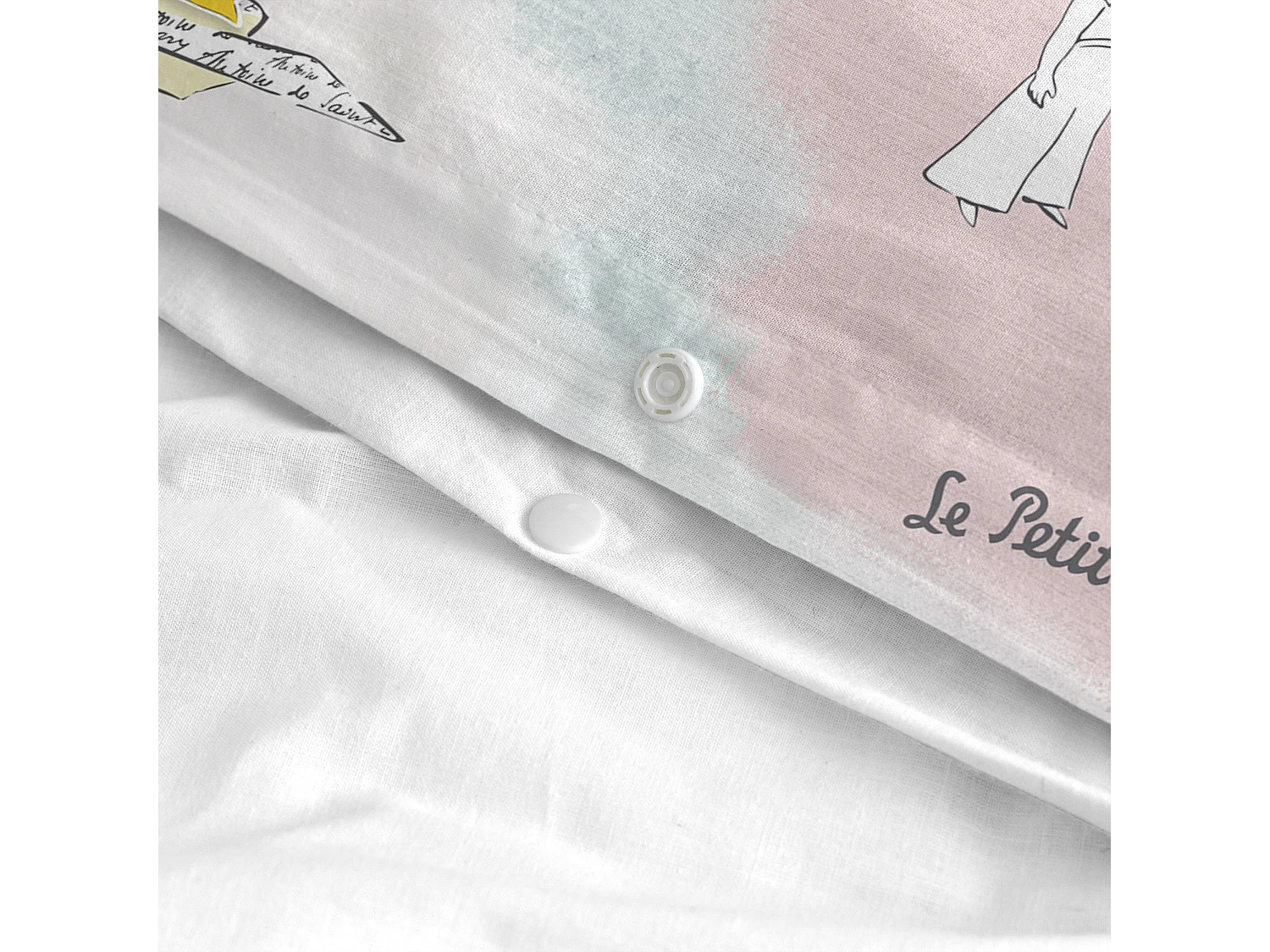Parure housse de couette 140x200 cm Nuages