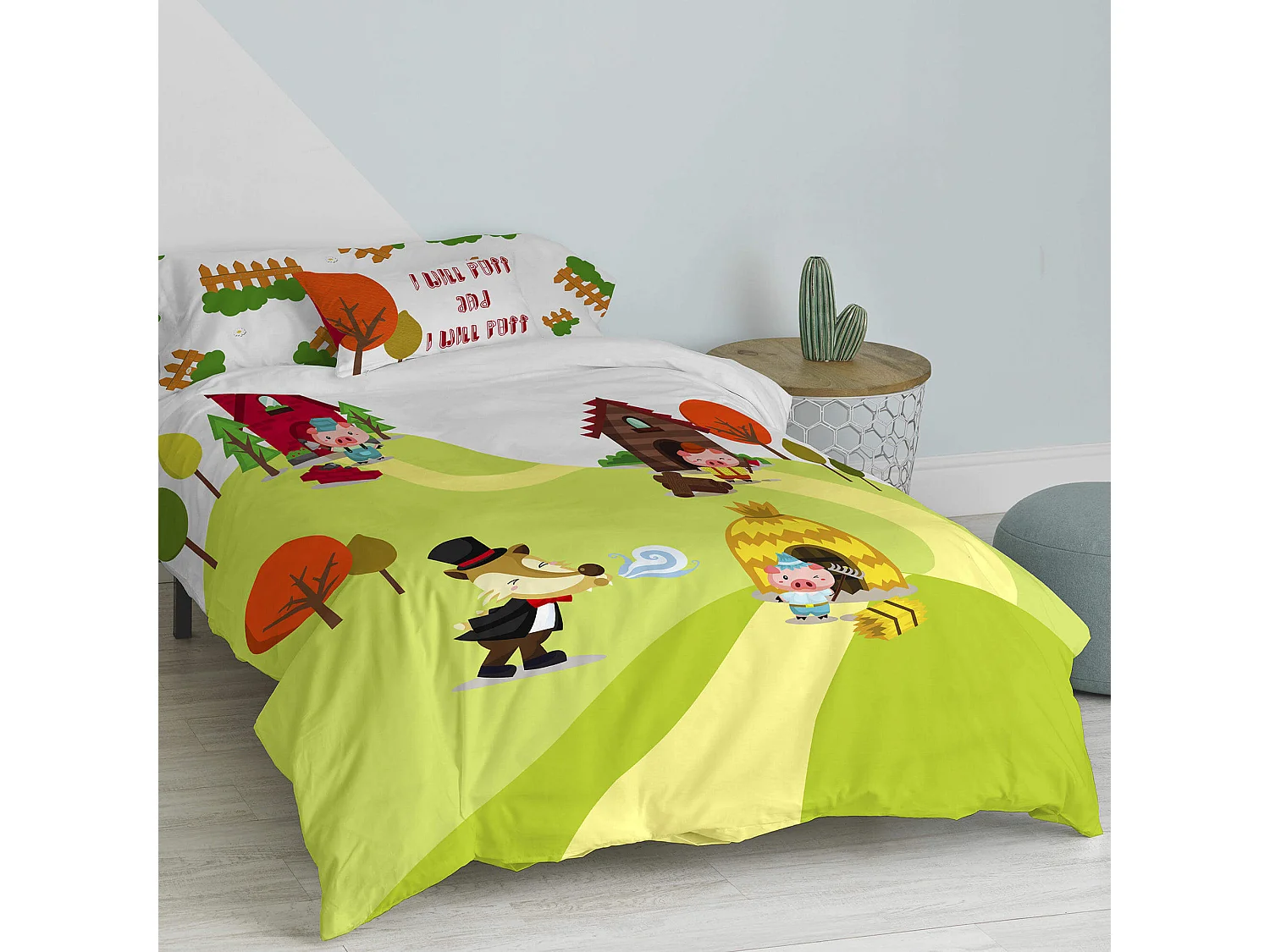 Juego nórdico 140x200 cm Piggys