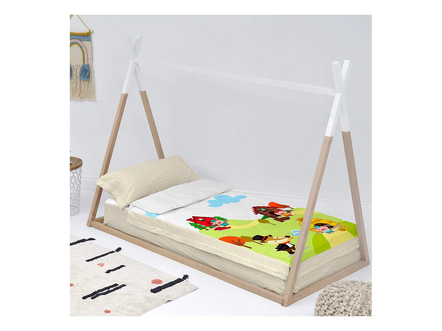Saco nórdico Cama 105 (105x200 cm) Con relleno Piggys