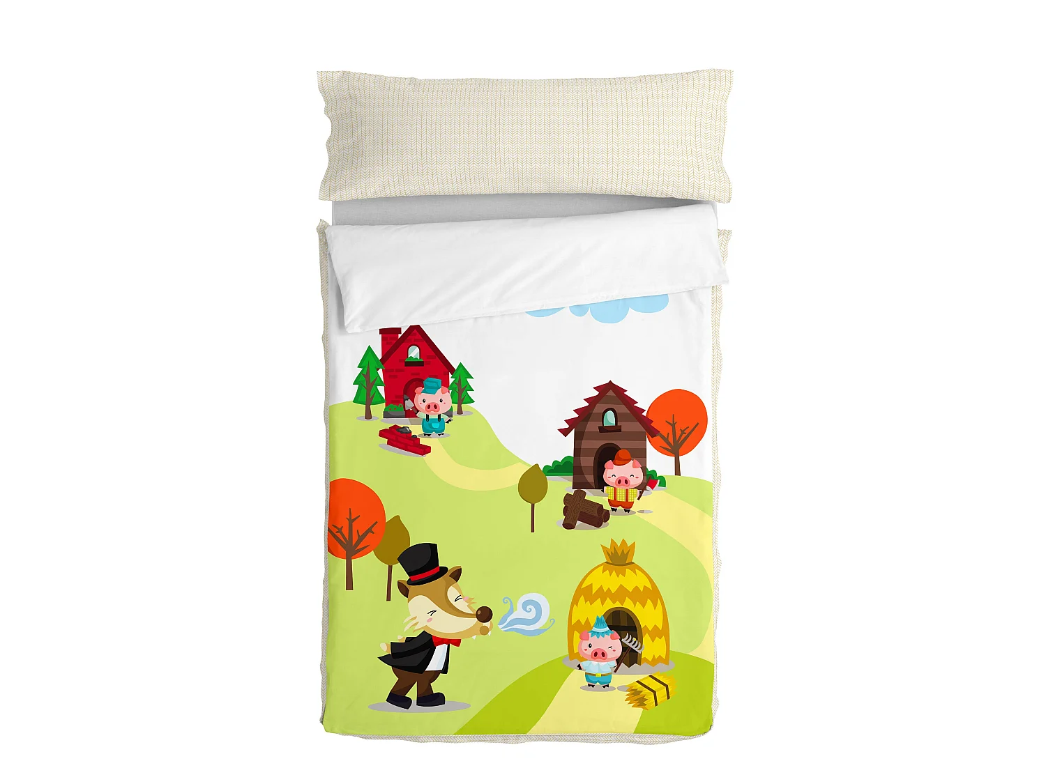 Nordic sack 105x200 cm Mit füllung Piggys