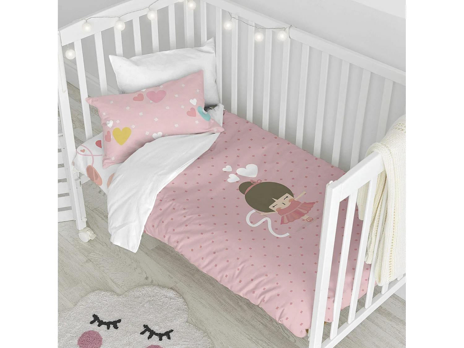 Bettbezug-set Kinderbett 115x145 cm Dancing