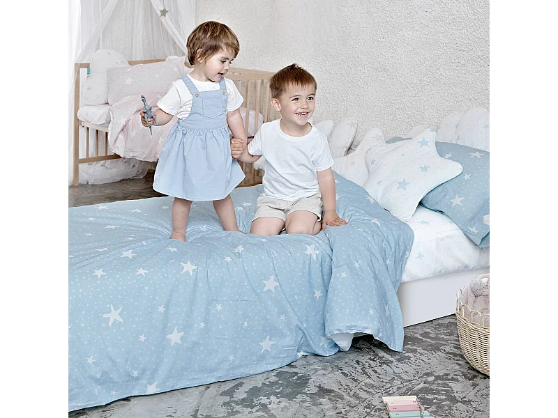 Bettbezug-set 135/140x200 cm Little star