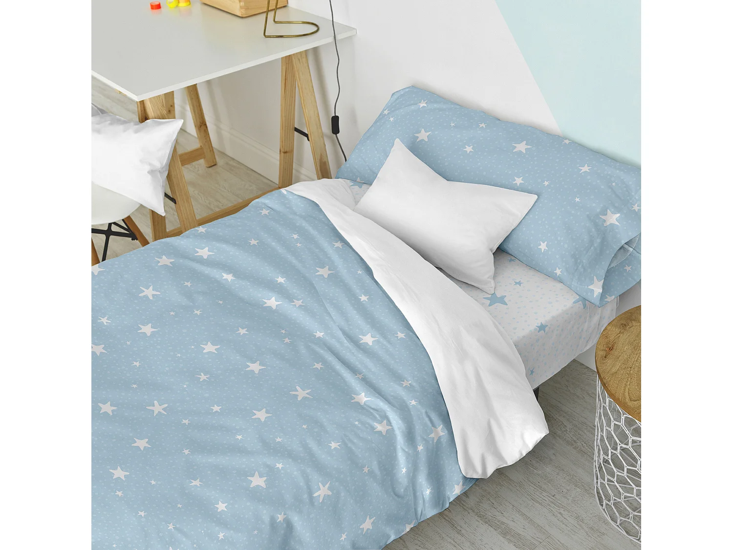 Bettbezug-set 135/140x200 cm Little star