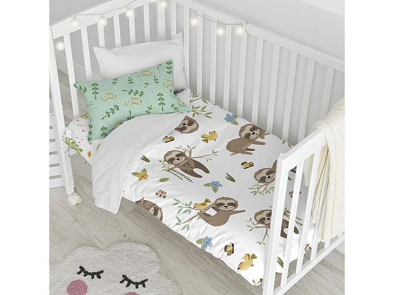 Juego nórdico Maxicuna (115x145 cm) Happy sloth