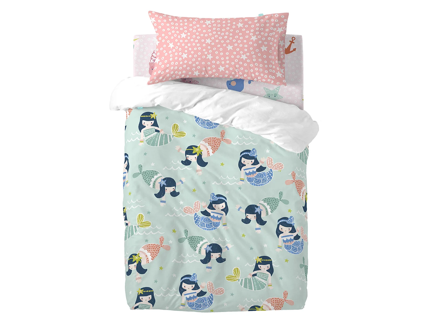 Bettbezug-set Kinderbett 115x145 cm Seamaid