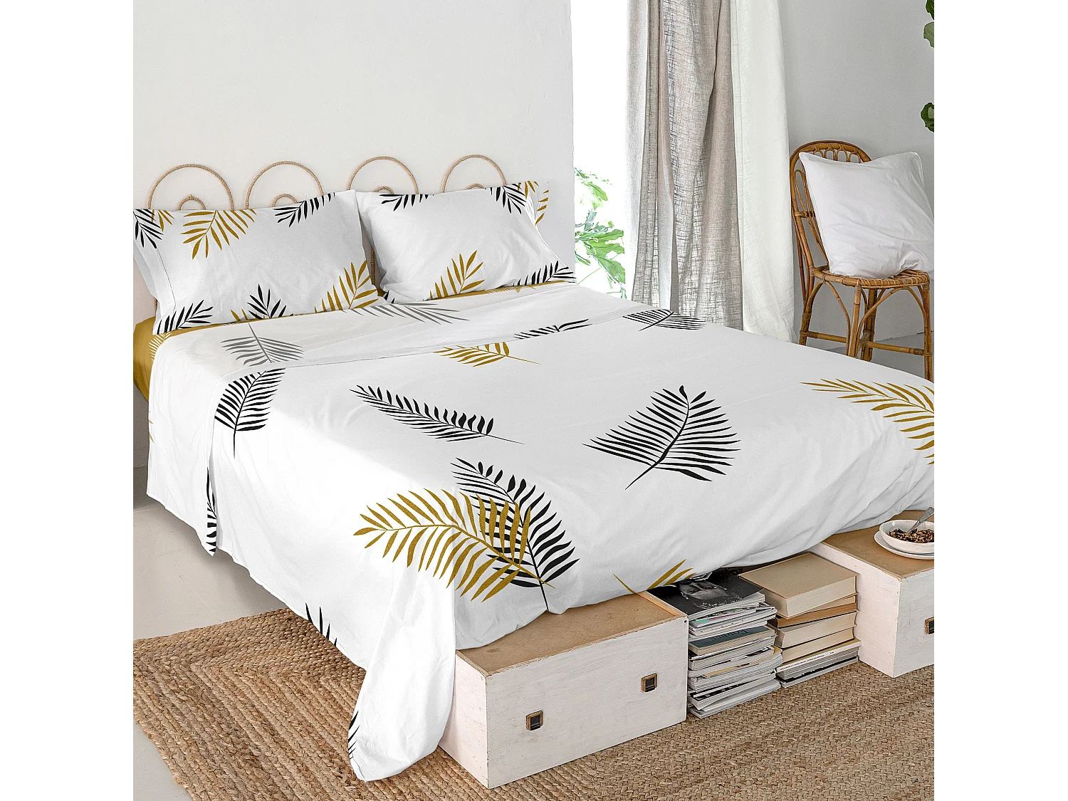 Sabana Cama 105 (180x270 cm) Foliage