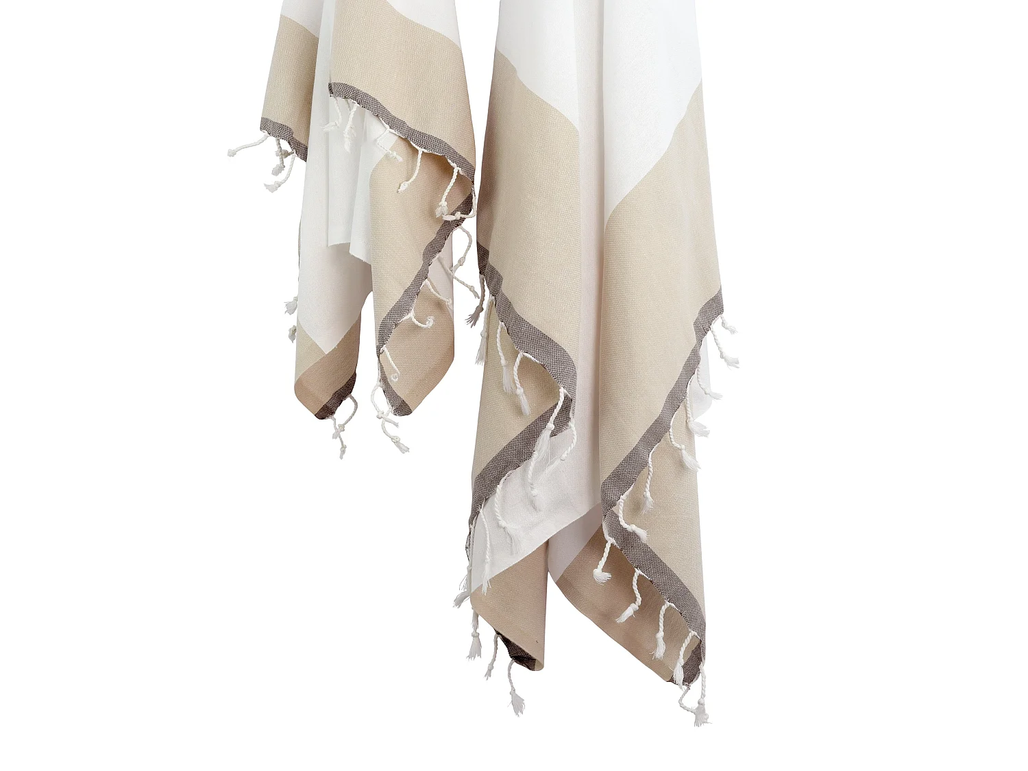 Serviette hammam 100x180 + 60x100 cm Sunrise