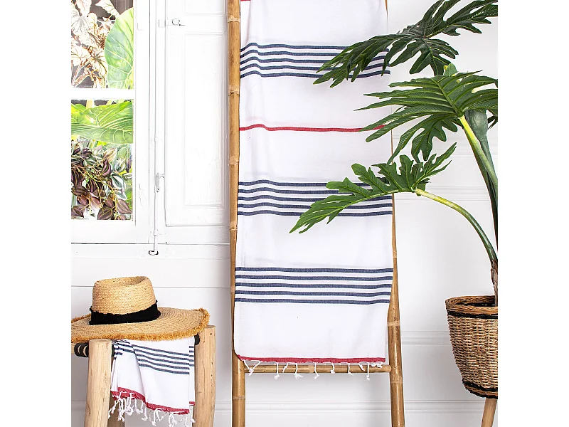 Hammam tuch 100x180 + 60x100 cm Lagoon