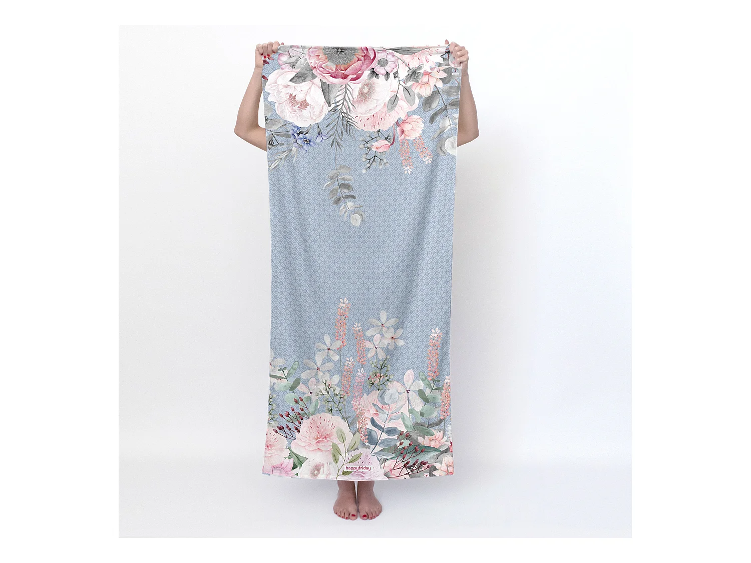 Asciugamano 70x150 cm Soft bouquet