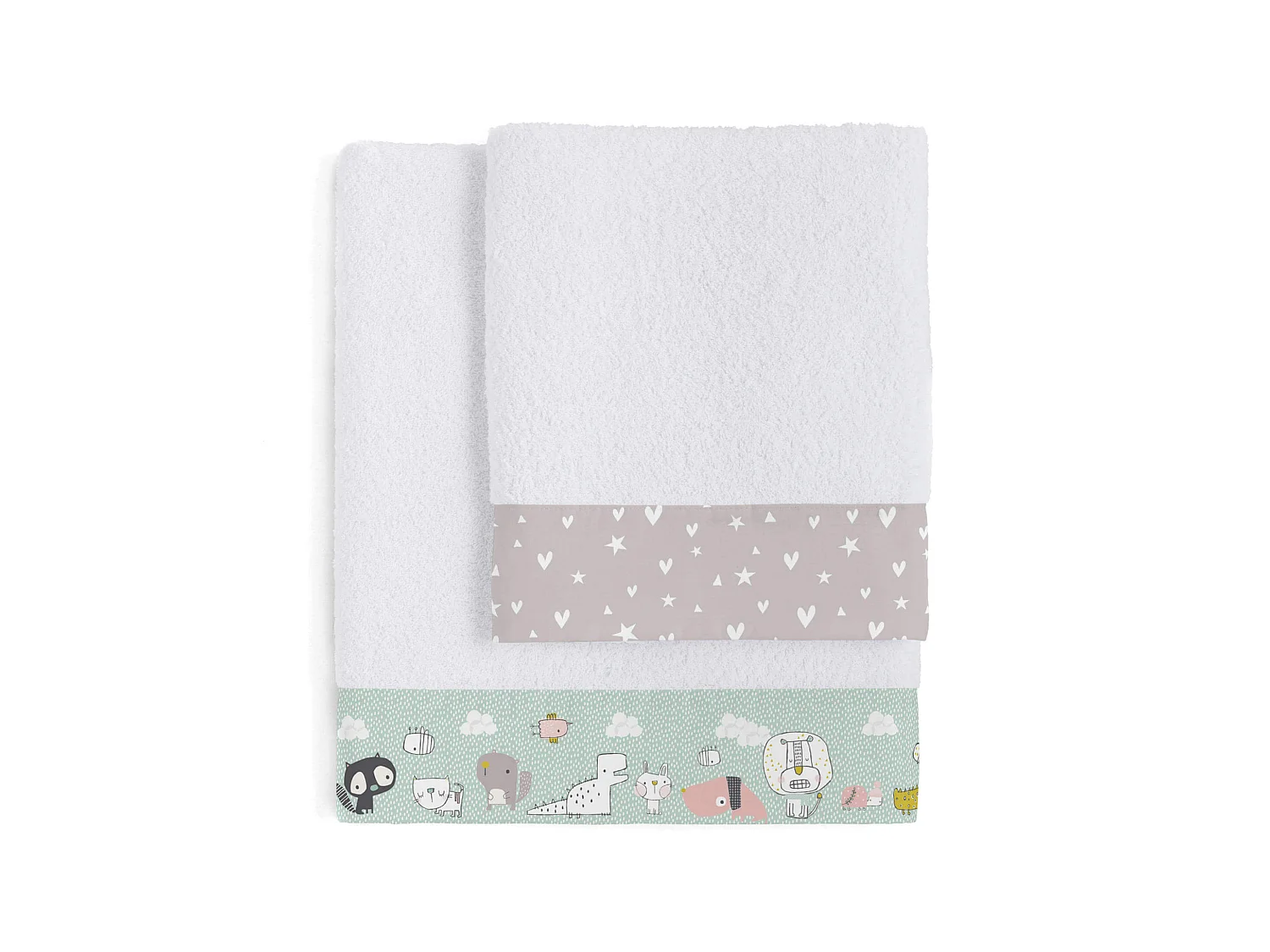 Lot de serviettes Pack de 2 Best buddies
