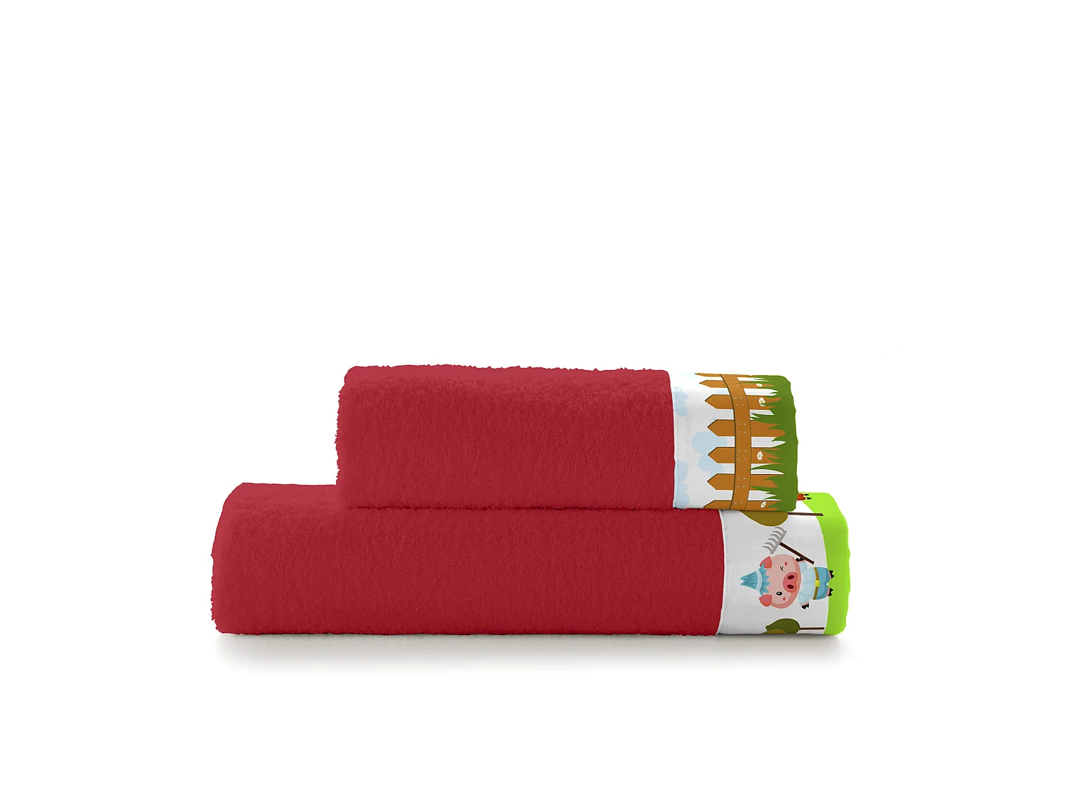 Juego toallas Pack de 2 Piggys