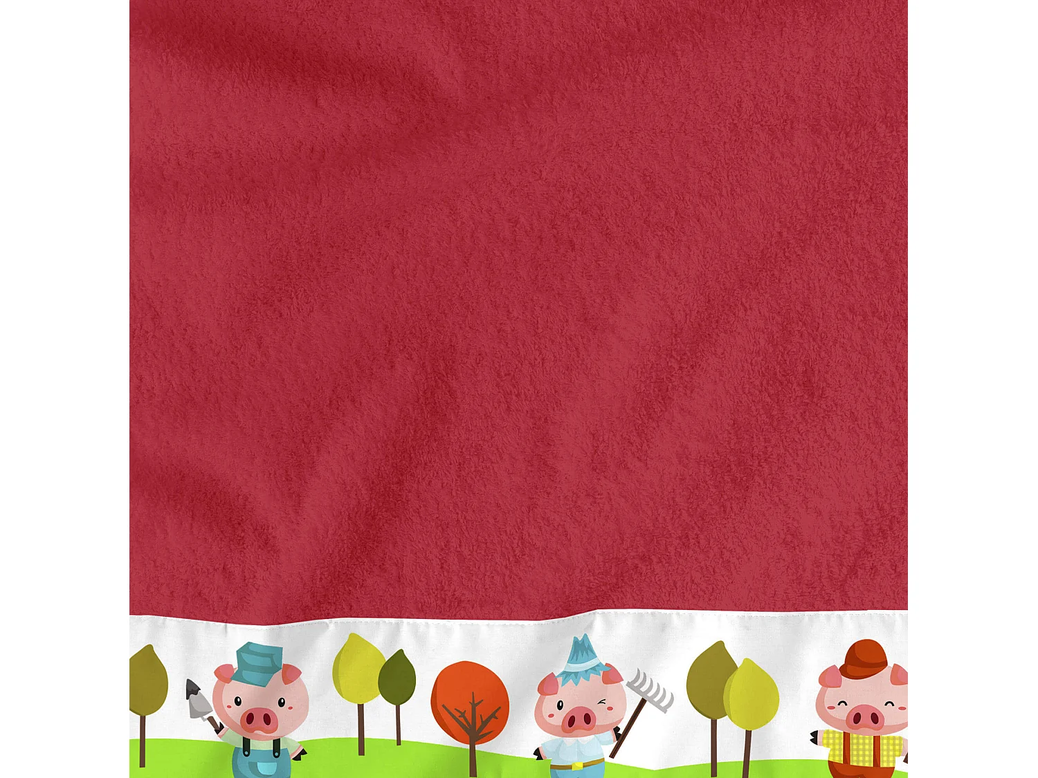 Lot de serviettes Pack de 2 Piggys