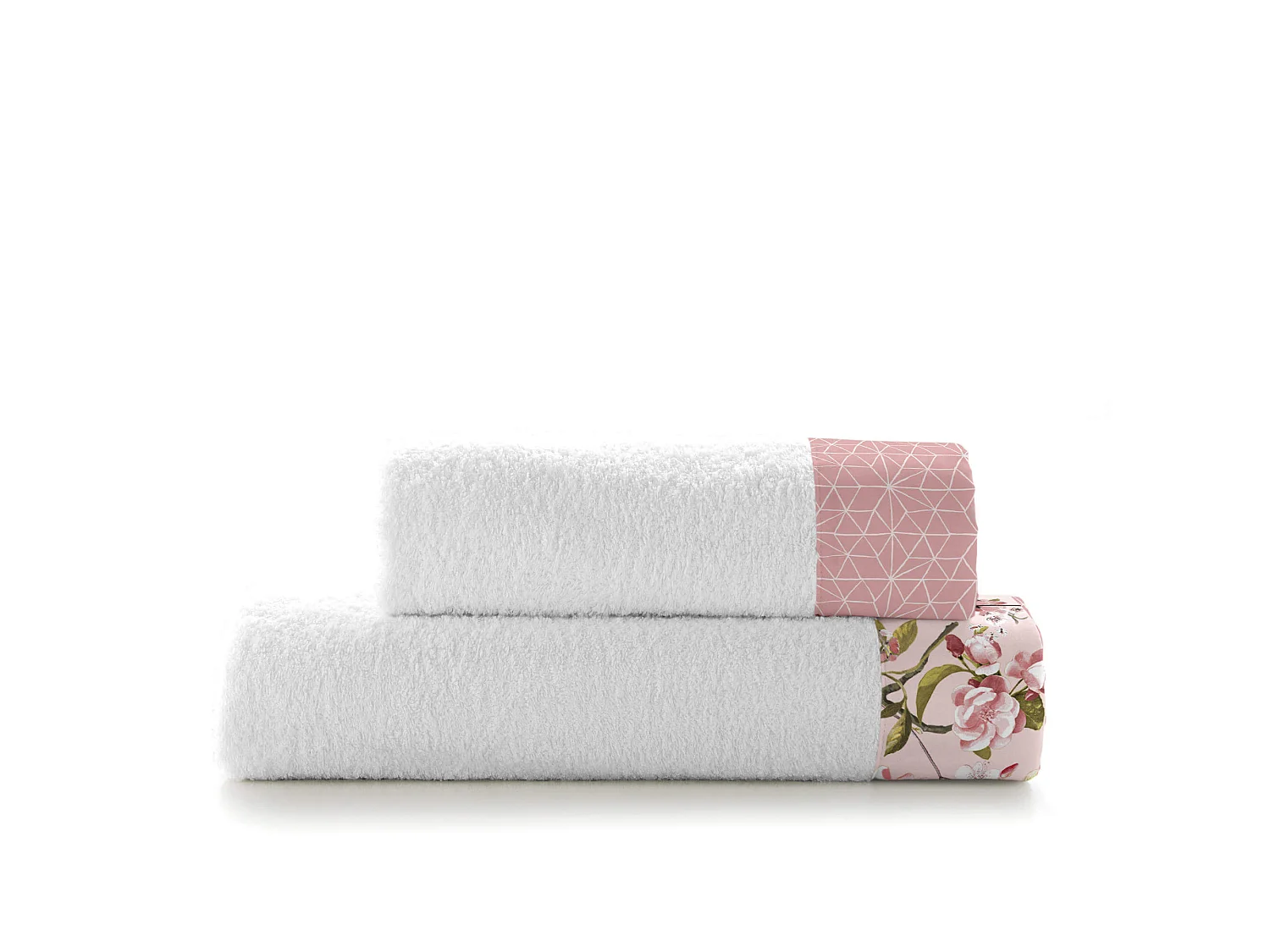 Juego toallas Pack de 2 Chinoiserie rose