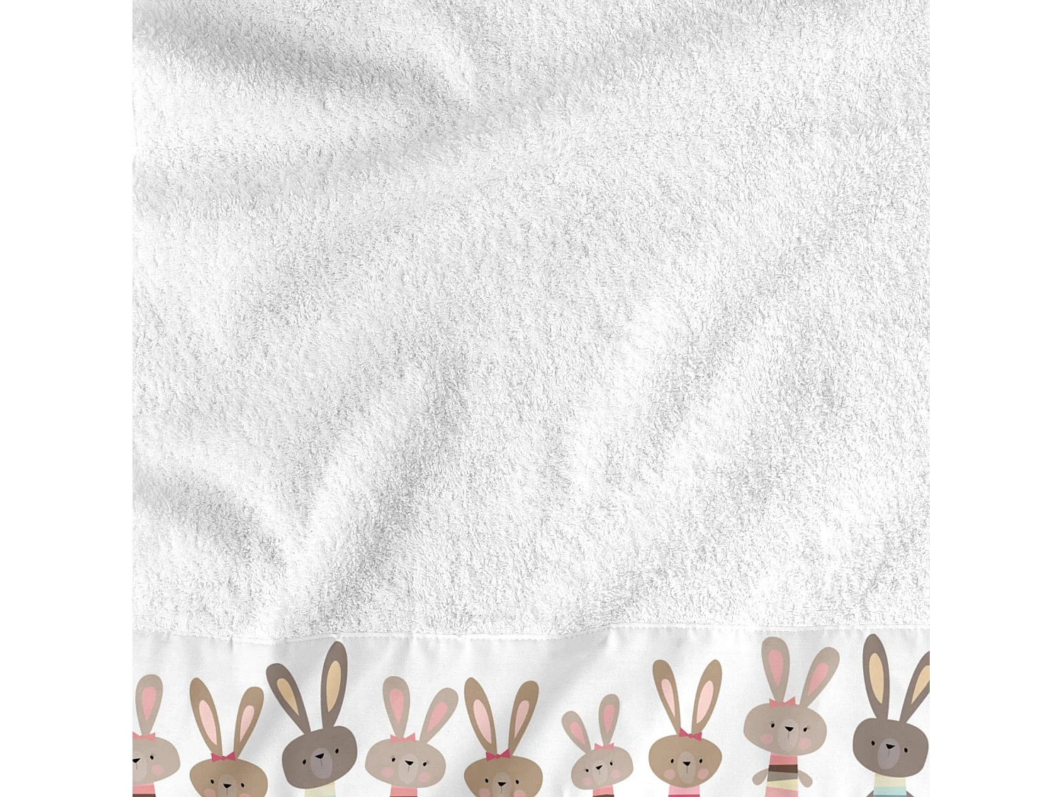 Juego toallas Pack de 2 Rabbit family