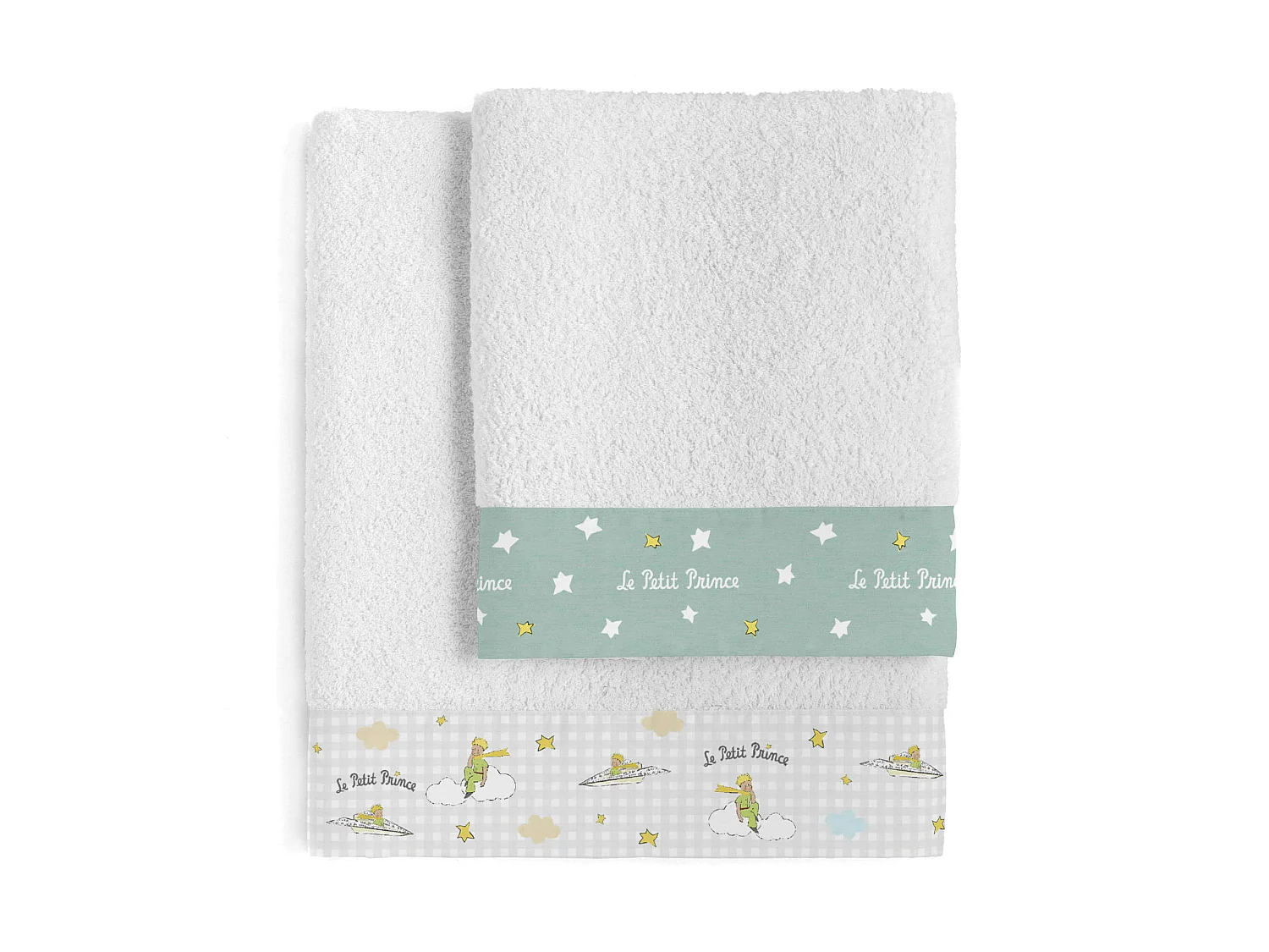 Lot de serviettes Pack de 2 Nuages