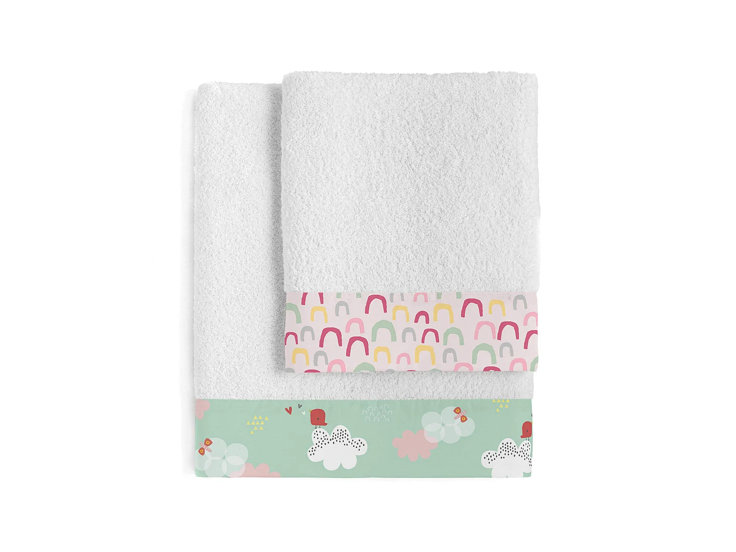 Juego toallas Pack de 2 Hola