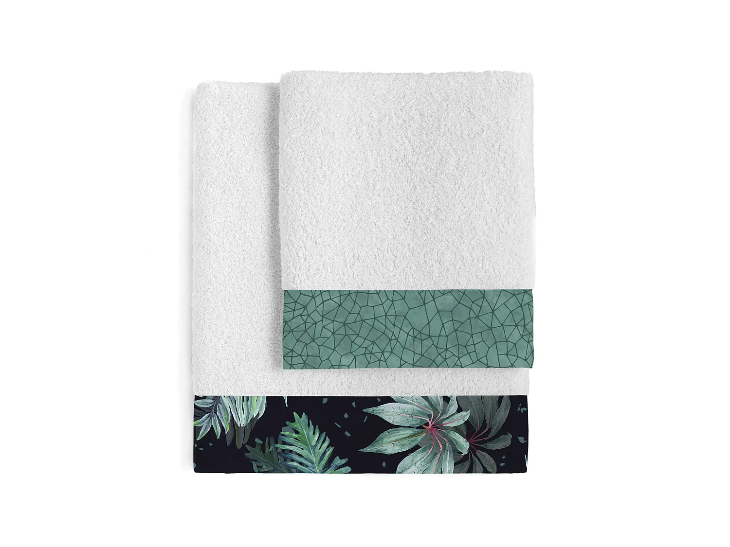 Juego toallas Pack de 2 Ebony