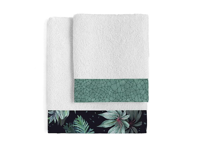 Juego toallas Pack de 2 Ebony