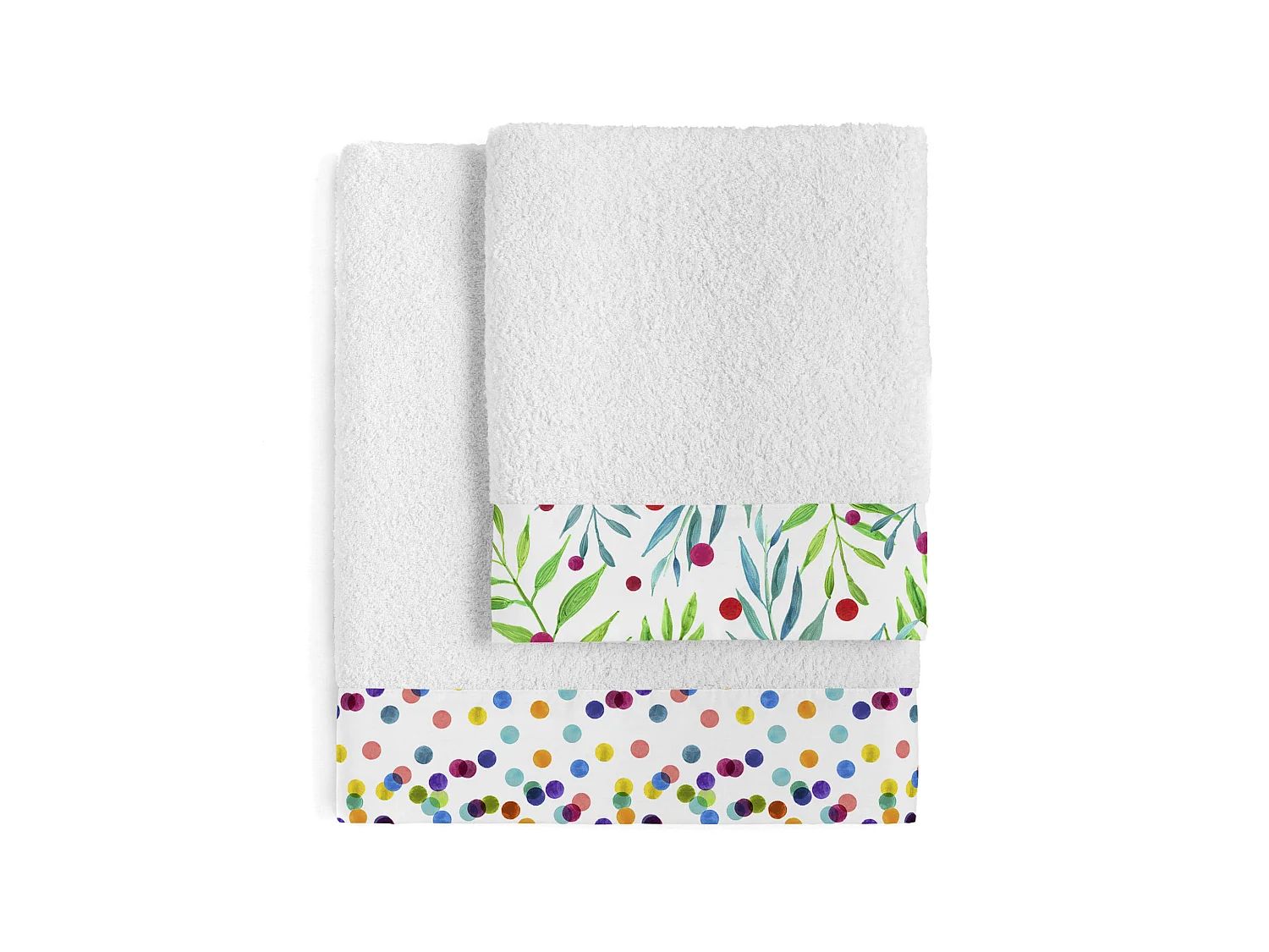 Juego toallas Pack de 2 Confetti