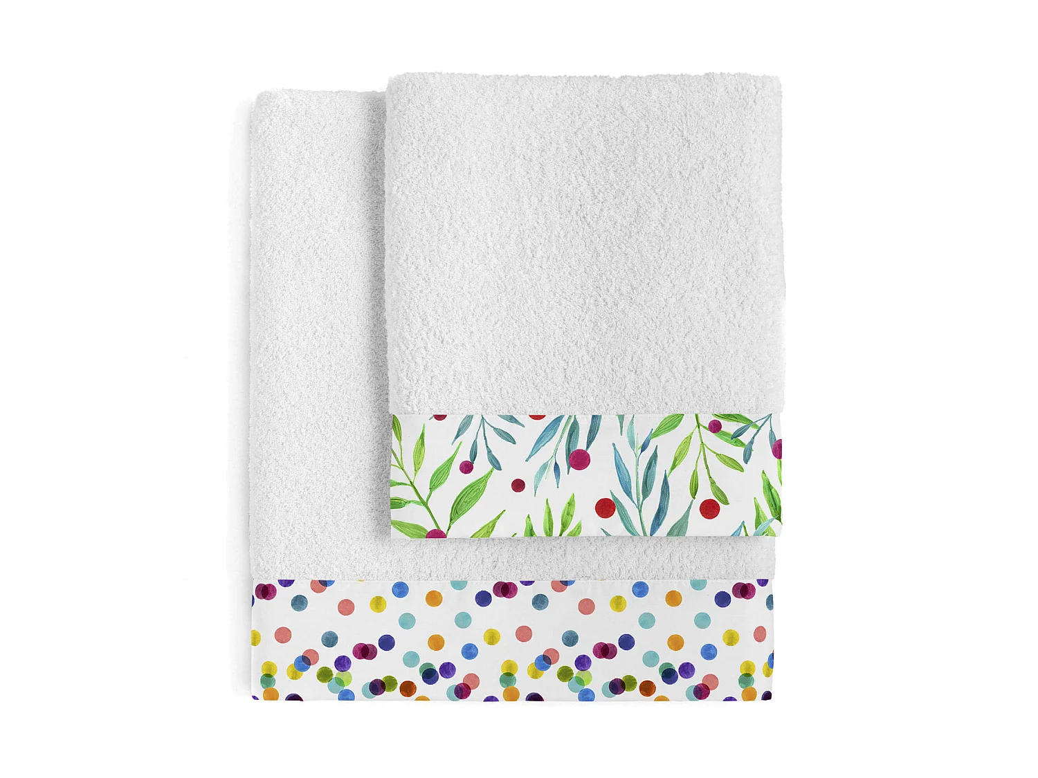 Juego toallas Pack de 2 Confetti