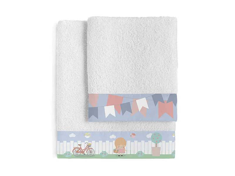 Juego toallas Pack de 2 Neighbourhood