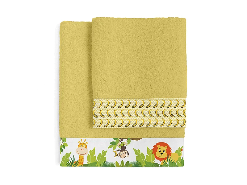 Lot de serviettes Pack de 2 Wild