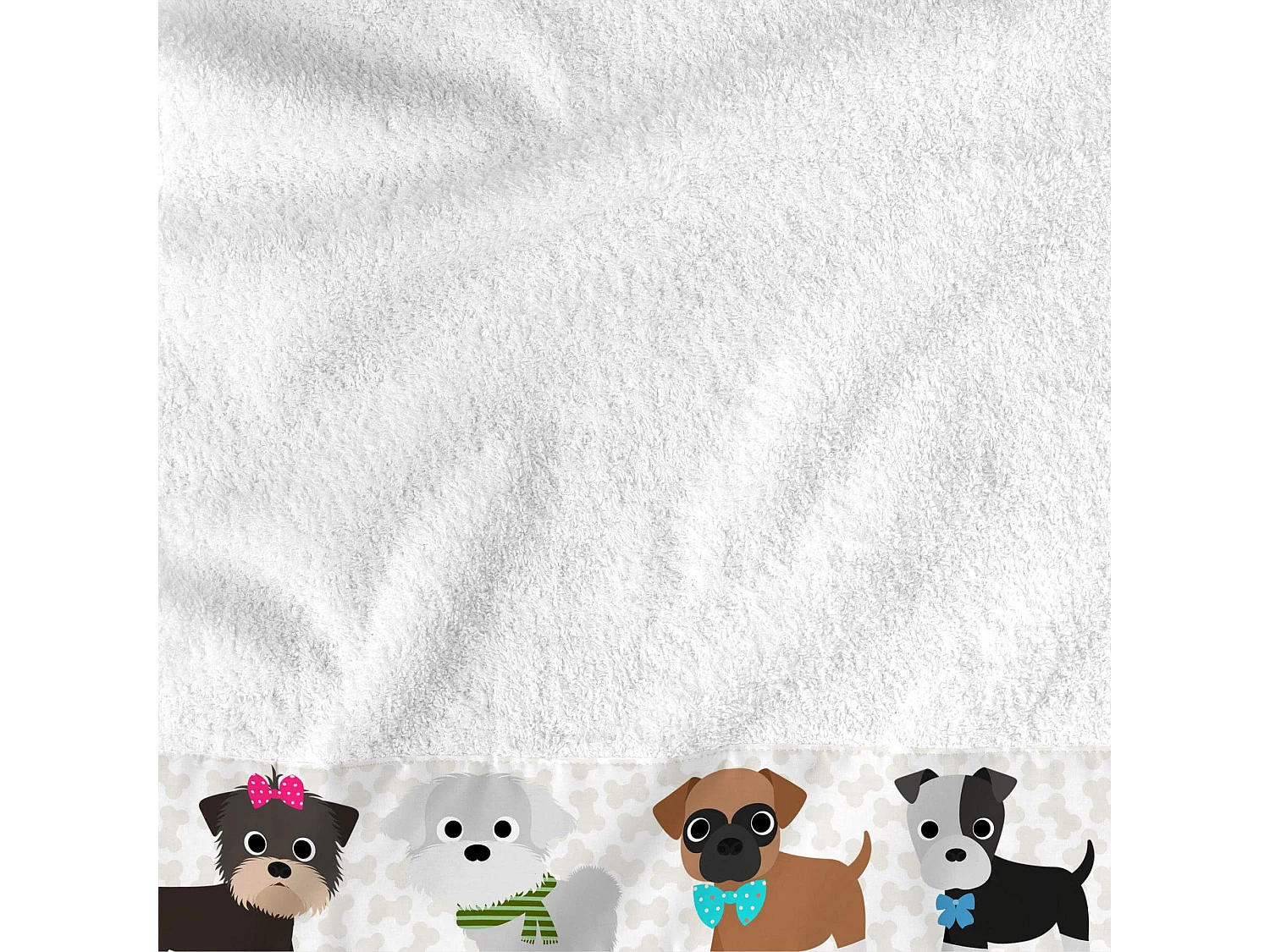 Lot de serviettes Pack de 2 Dogs