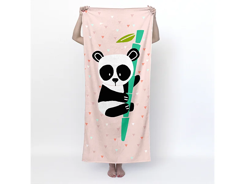 Toalla 70x150 cm Panda garden
