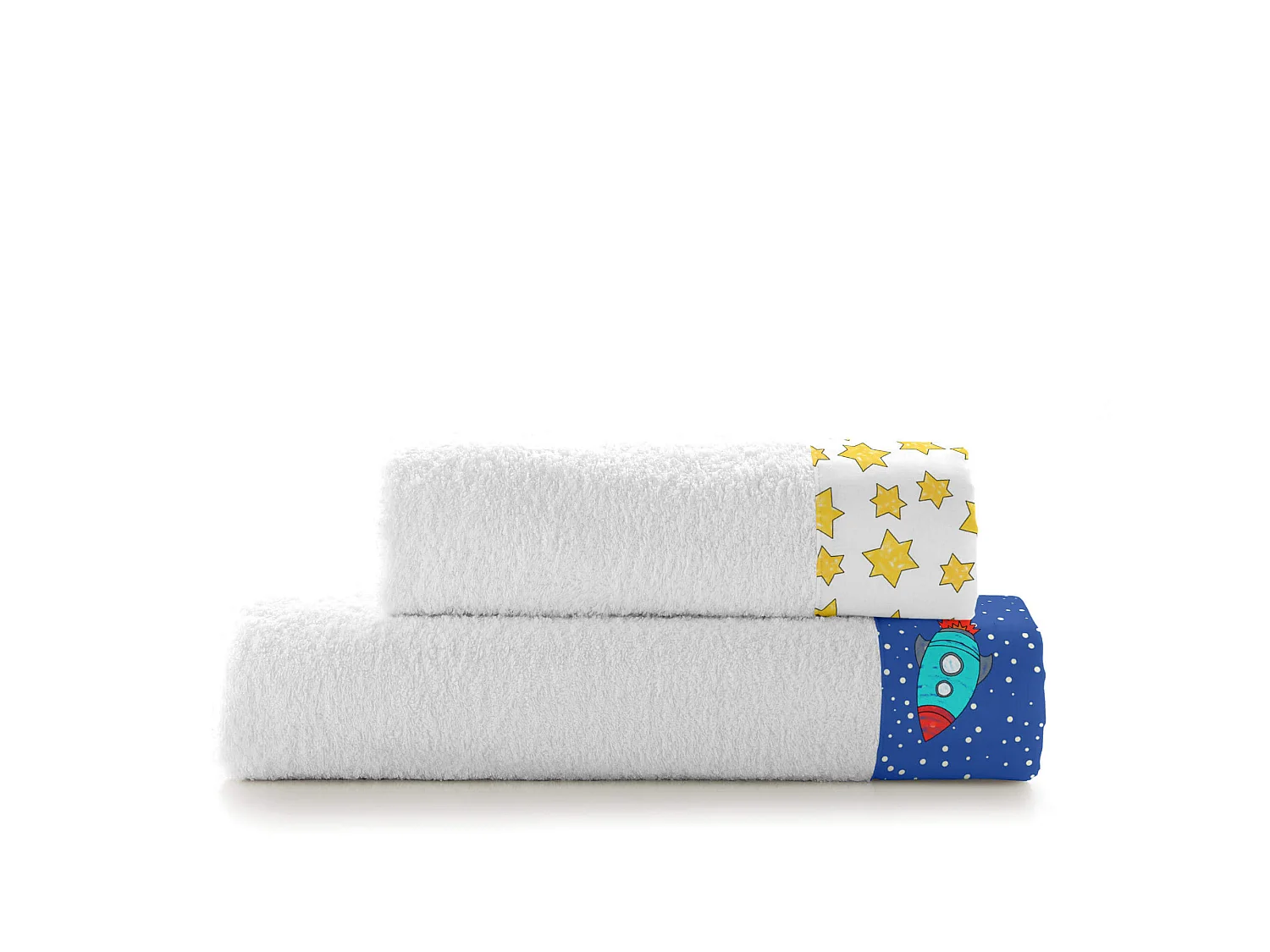 Juego toallas Pack de 2 Space rocket