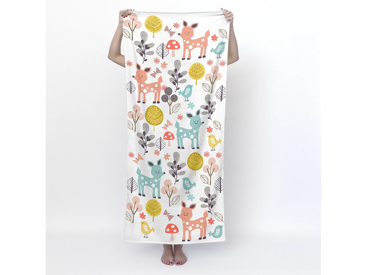 Handtuch 70x150 cm Woodland