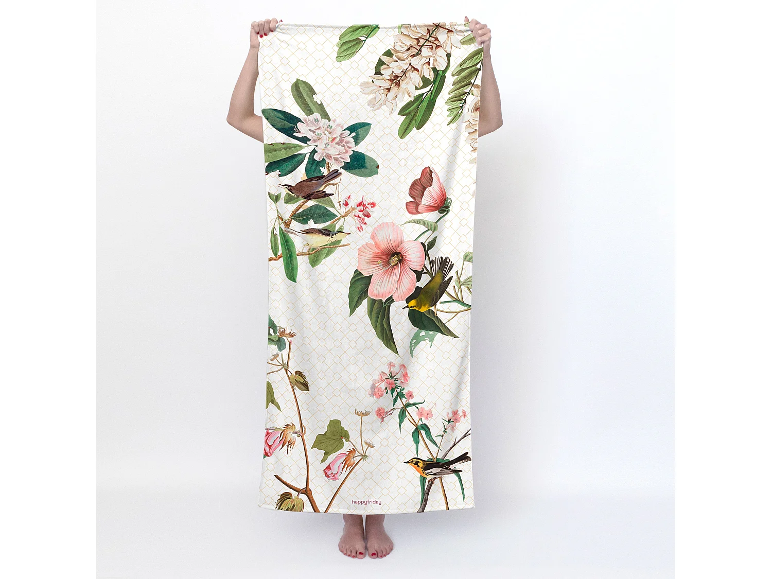 Serviette 70x150 cm Blooming