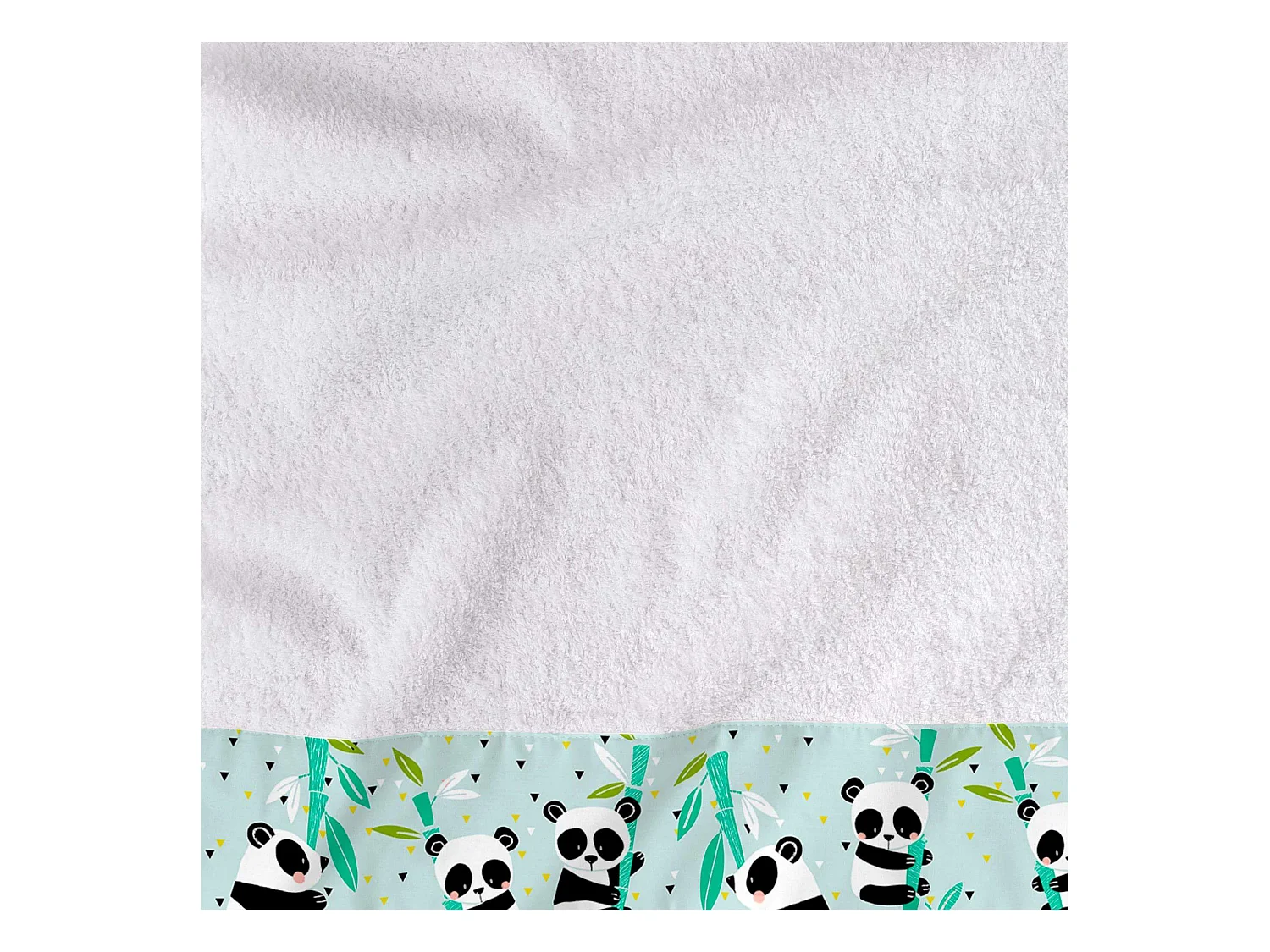 Juego toallas Pack de 2 Panda garden blue