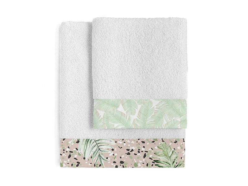 Juego toallas Pack de 2 Delicate