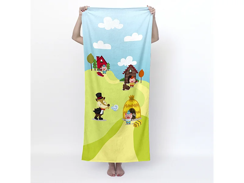 Toalla 70x150 cm Piggys