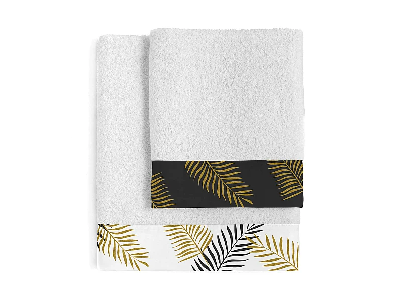 Lot de serviettes Pack de 2 Foliage