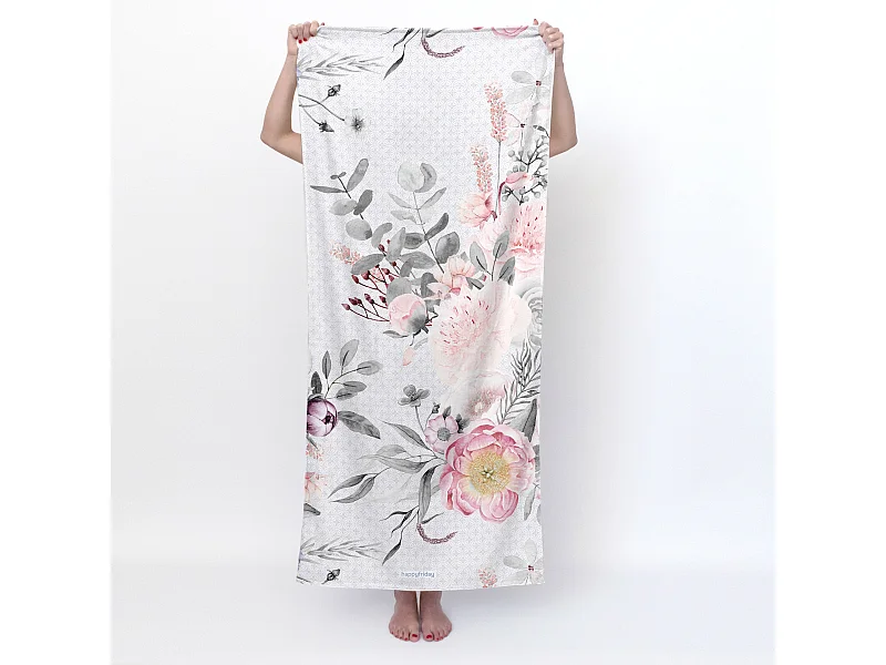 Asciugamano 70x150 cm Delicate bouquet