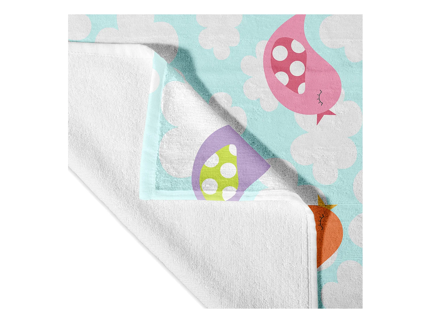 Toalla 70x150 cm Little birds