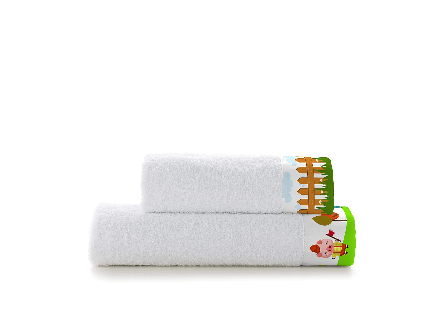Juego toallas Pack de 2 Piggys