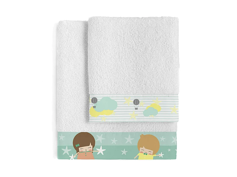 Handtuch- set Pack of 2 Air balloon